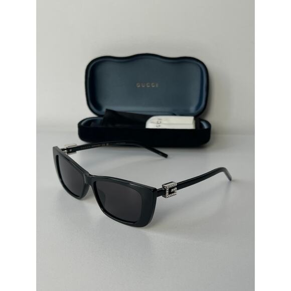 NEW Gucci GG1681S Black Logo Sunglasses - Picture 2 of 6